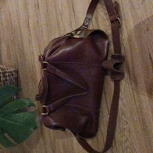 Madewell Brown Leather Satchell